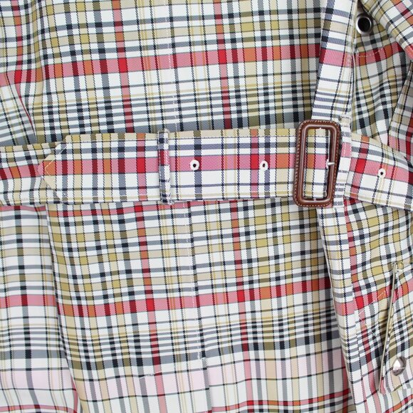 NWT Burberry Check Runway Rain Trench Coat – Iconic Heritage Style - Picture 16 of 16